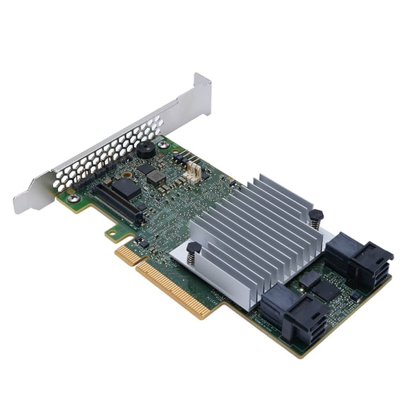 Laptop Accessories Laptop Accessories PCI E 3.0 SAS RAID Card, 12Gb/s 128 Serial ATA Ports RAID Controller Card for Server