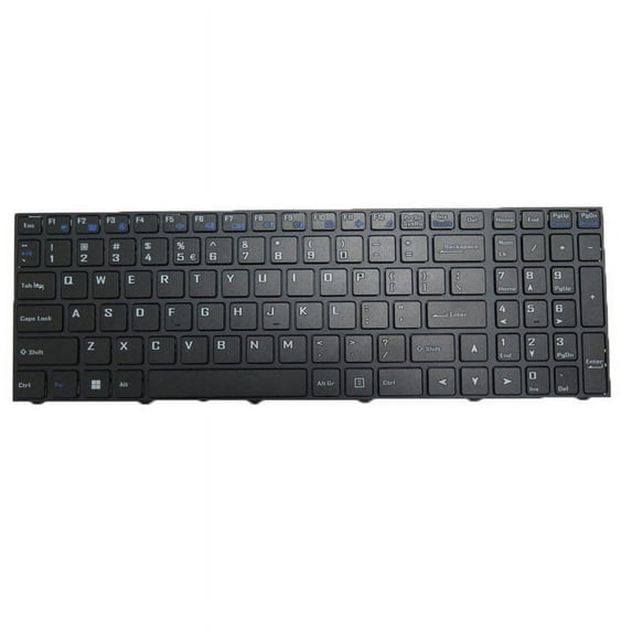 Laptop Backlit Keyboard For CLEVO NH55EKQ NH55HHQ NH55HJQ NH55HKQ NH55HPQ NH55JNNQ NH55JNPY NH55JNRQ English US Black Frame New