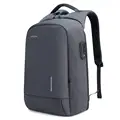 Port Designs Houston Padded Laptop Backpack - Fits 17.3 Inch Laptops, Black (Large Capacity Bag)