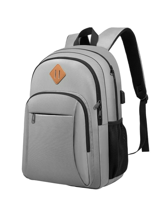 Laptop Backpack with Anti-Theft Pocket & USB Charging Port - Stylish & Functional Large Travel Carry-On Bag for Men Women, Perfect for School, College, Work & Travel