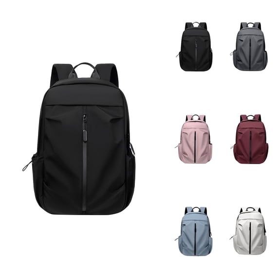 Laptop Backpack College Lightweight Durable School Bag with USB Port, High Capacity Waterproof Travel Daypack Fashion Computer Bag for Men Women Students