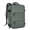 thumbnail image 1 of Laptop Backpack Knapsacks Separate Shoe Compartment Lightweight Rucksack Daypack for Outdoor Activities Business Trip Climbing Office Green, 1 of 9