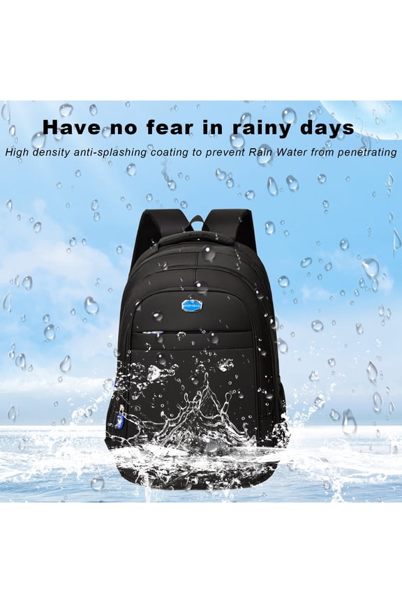 Laptop Backpack Large Capacity Multi-Compartment Cloth Travel Daypack | Fits 19.6 inch | Dedicated Computer Sleeve | Lightweight 1.54 lb | Stylish Durable Design | Red Blue Orange