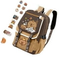 thumbnail image 1 of Laptop Backpack Lovely Capybara Backpack for School College Work Casual Daypack, 1 of 13