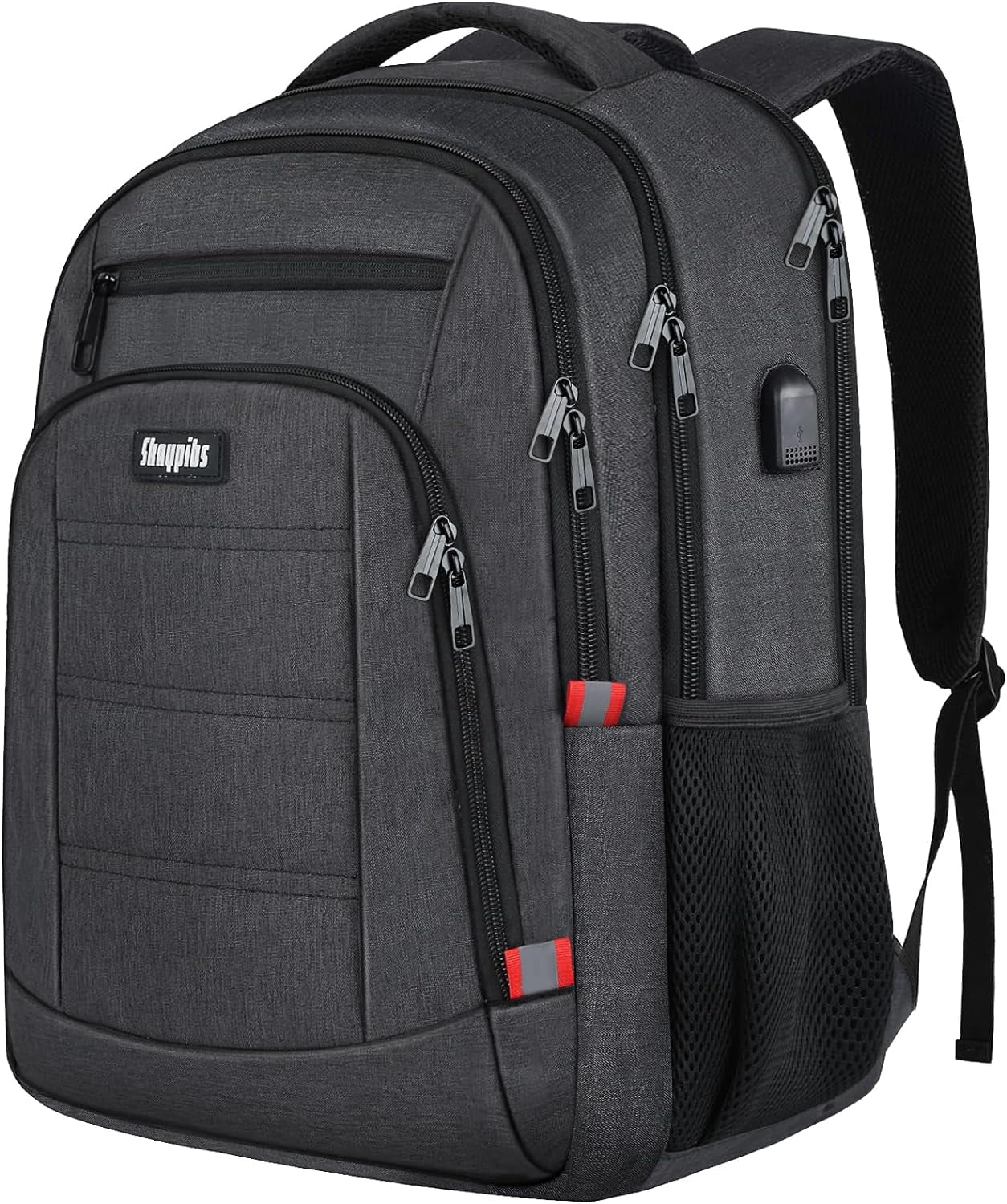 Laptop Backpack for Men,School Backpack with USB Charging Port,Water