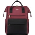 thumbnail image 1 of Laptop Backpack Purse for Women Waterproof Teacher Nurse Bag, 15.6 inch Work laptop Bag with USB Port, Business Travel Computer Backpack, 1 of 7
