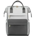thumbnail image 1 of Laptop Backpack Purse for Women Waterproof Teacher Nurse Bag, 15.6 inch Work laptop Bag with USB Port, Business Travel Computer Backpack, 1 of 7