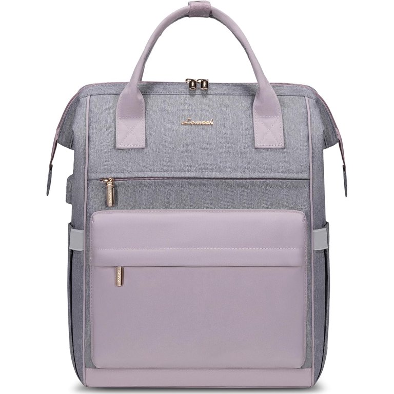 Laptop Backpack Purse for Women Waterproof Teacher Nurse Bag  display picture 2