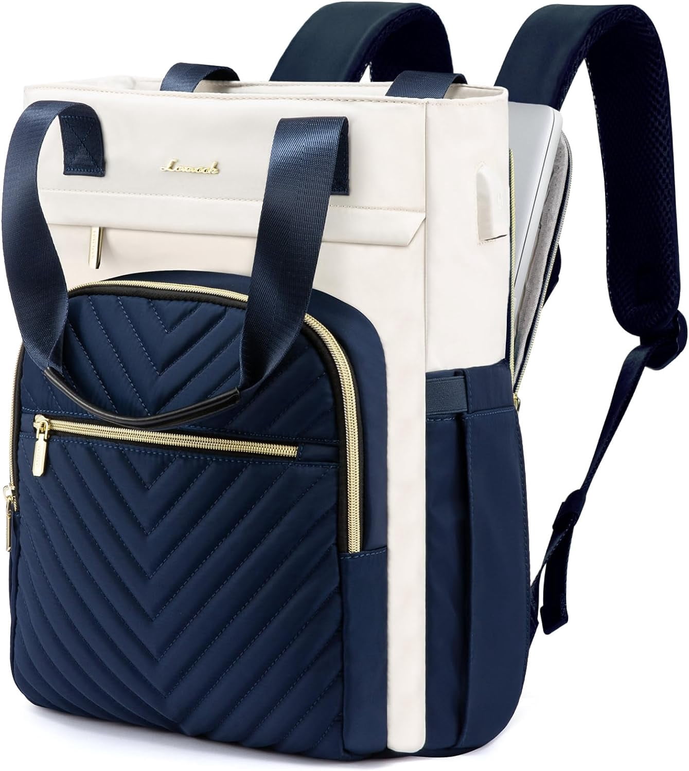 best business 15.6 inch laptop backpack for women Laptop Backpack for Women, 15.6 Inch Work Business Laptop Bag, Wide Top  Open Teacher Nurse Bag with USB Port, Waterproof Computer Backpack Purse  for