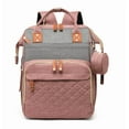 thumbnail image 1 of Laptop Backpack for Women . ,Cute Womens Travel Backpack Purse,Professional Laptop Computer Bag,Waterproof Work Business College Teacher Bag Carry on Backpack with USB Port,Deep Purple, 1 of 6