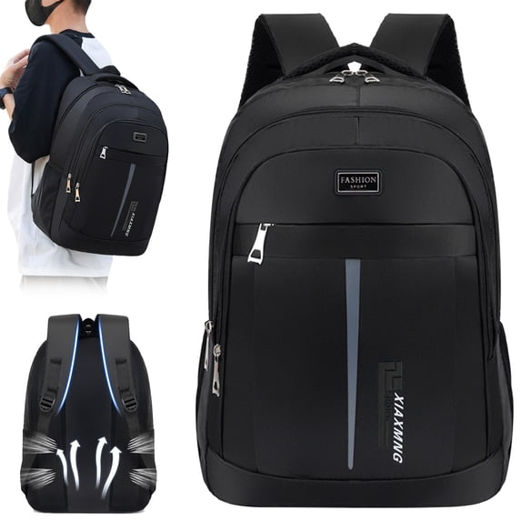Laptop Backpack for Travel College, Large Computer Backpack for Men Women, Durable Oxford Cloth