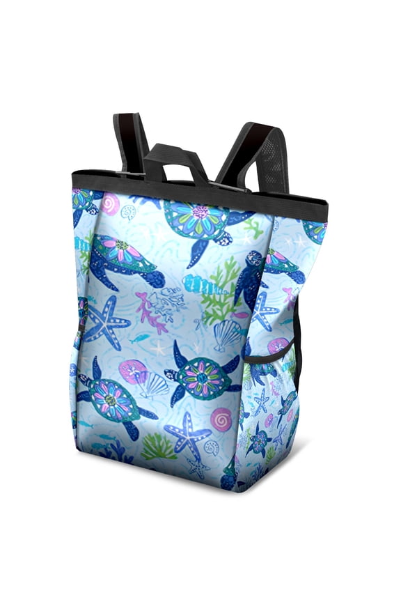 Laptop Backpack for Women&Men Travel Backpack Convertible Tote Backpack Beach Backpack Tote Computer Bag Sea Turtle