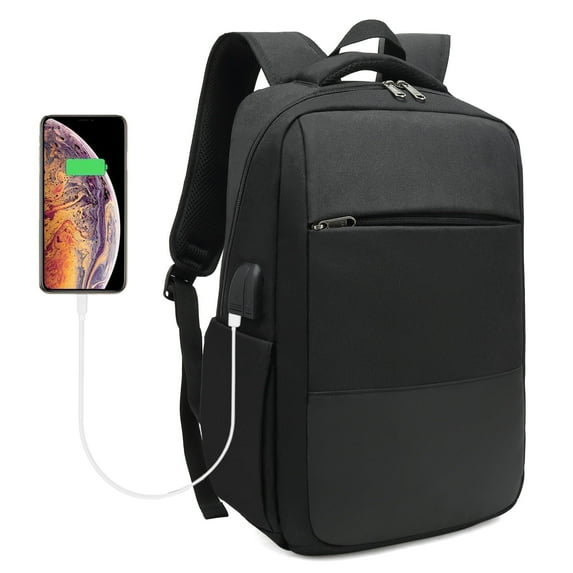 Laptop Backpack with Anti-Theft Pocket, Waterproof 15.6 Inch Notebook Business Computer Backpack, Men's Women Work Backpack for Casual School