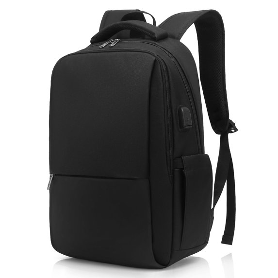 Laptop Backpack with Anti-Theft Ring.15.6 inch Notebook Computer Knapsack with USB Port, Men's Waterproof Backpack for School,Work or Travel