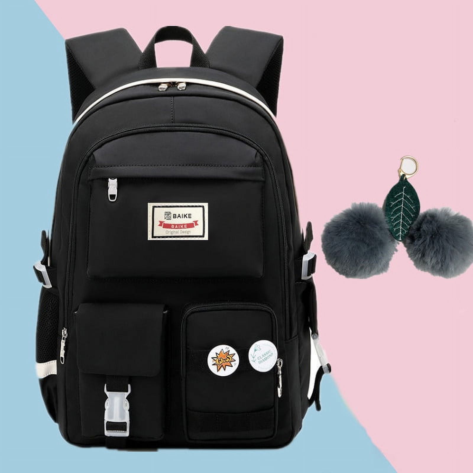 Spotted Tiger School Backpack for Girls Bookbag School Bag Aesthetic  Backpack for Teen Girls Women, by PAKASEPT - Walmart.com