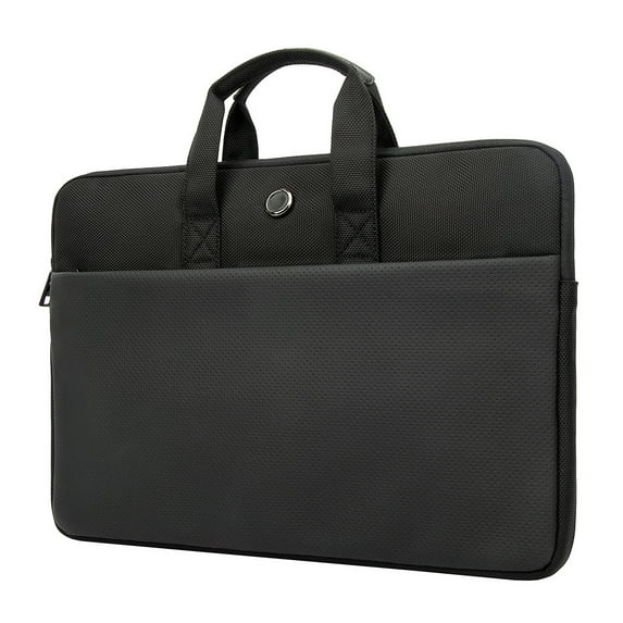 Laptop Bag 14 15.6 Inch Notebook Handbag for Macbook Case Portable Laptop Sleeve for HP Dell Acer Computer Briefcase Travel Bags (Black,15.6-inch)