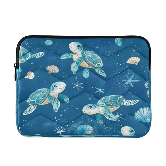 Laptop Bag Briefcase Computer Inner Bag Computer Bag Laptop Sleeve Case for Work Travel School Cute Turtles Pattern