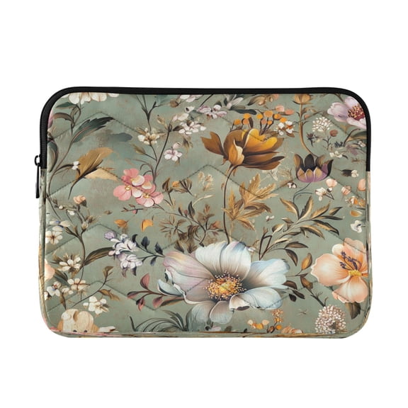 Laptop Bag Briefcase Computer Inner Bag Computer Bag Laptop Sleeve Case for Work Travel School Pastel Vintage Floral