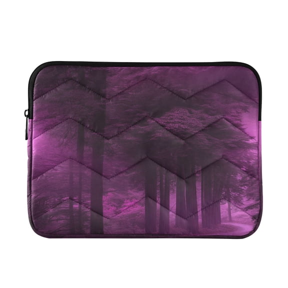 Laptop Bag Briefcase Computer Inner Bag Computer Bag Laptop Sleeve Case for Work Travel School Purple Forest