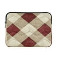 thumbnail image 1 of Laptop Bag Briefcase Computer Inner Bag Computer Bag Laptop Sleeve Case for Work Travel School Red and Beige Checkered, 1 of 8