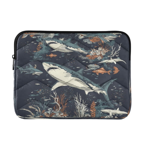 Laptop Bag Briefcase Computer Inner Bag Computer Bag Laptop Sleeve Case for Work Travel School Sharks and Sea Creatures