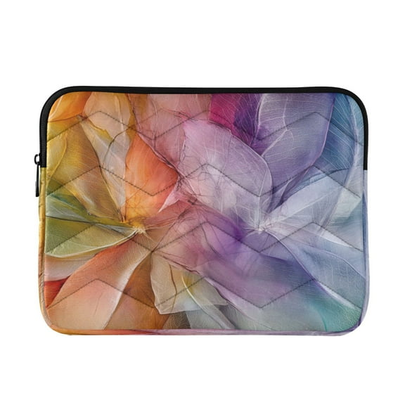 Laptop Bag Briefcase Computer Inner Bag Computer Bag Laptop Sleeve Case for Work Travel School Transparent Leaf Skeletons