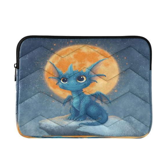 Laptop Bag Briefcases Computer Inner Bags Computer Bags Laptop Sleeves Work Travel School Bag13inch Baby Blue Dragon