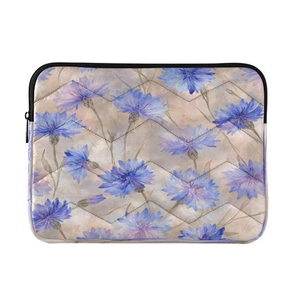 Laptop Bag Briefcases Computer Inner Bags Computer Bags Laptop Sleeves Work Travel School Bag13inch Elegant Blue-purple Cornflowers