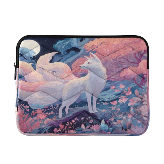 Laptop Bag Briefcases Computer Inner Bags Computer Bags Laptop Sleeves Work Travel School Bag13inch Nine Tails Fox