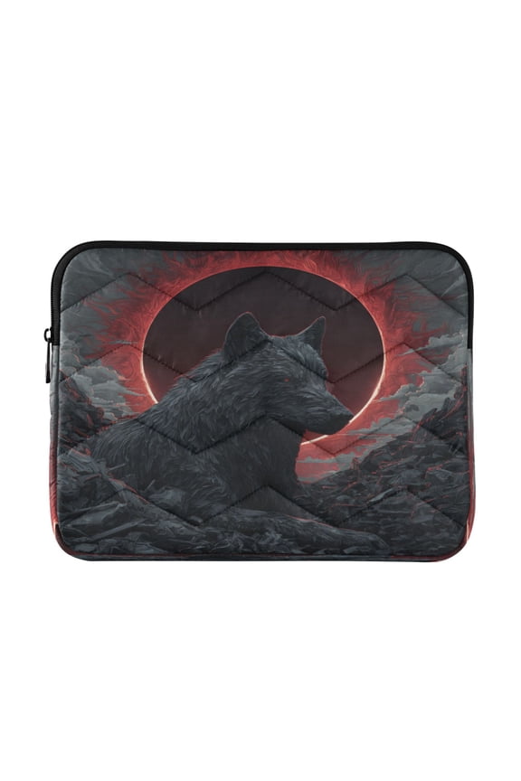 Laptop Bag Briefcases Computer Inner Bags Computer Bags Laptop Sleeves Work Travel School Bag13inch Red Sun Lone Wolf