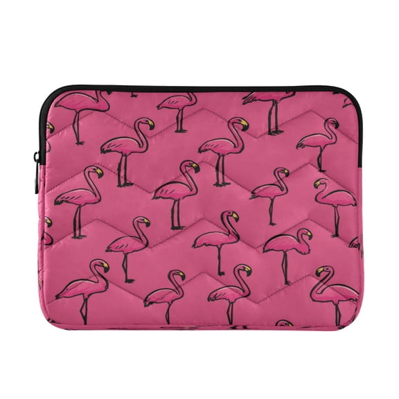 Laptop Bag Briefcases Computer Inner Bags Computer Bags Laptop Sleeves Work Travel School Bag13inch Seamless Pattern Of Pink Flamingos
