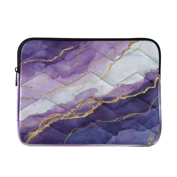 Laptop Bag Briefcases Computer Inner Bags Computer Bags Laptop Sleeves Work Travel School Bag16inch Abstract Dark Purple Marble