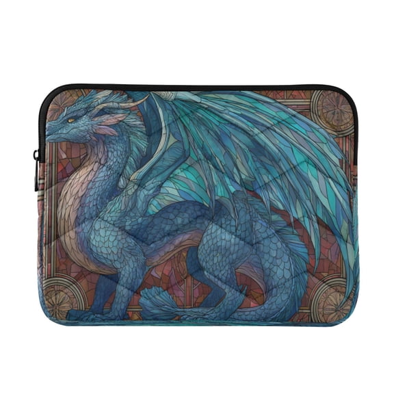 Laptop Bag Briefcases Computer Inner Bags Computer Bags Laptop Sleeves Work Travel School Bag16inch Azure Dragon
