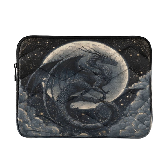 Laptop Bag Briefcases Computer Inner Bags Computer Bags Laptop Sleeves Work Travel School Bag16inch Black Devil Dragon