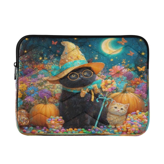 Laptop Bag Briefcases Computer Inner Bags Computer Bags Laptop Sleeves Work Travel School Bag16inch Candy and The Two Kitties