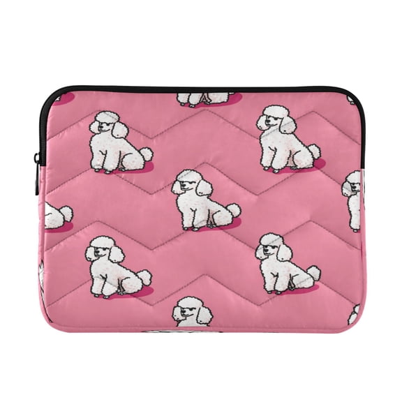 Laptop Bag Briefcases Computer Inner Bags Computer Bags Laptop Sleeves Work Travel School Bag16inch Cartoon Poodles