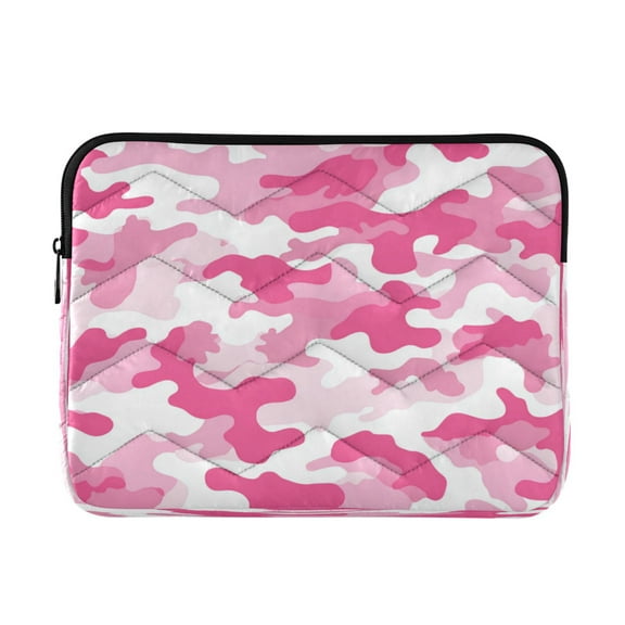 Laptop Bag Briefcases Computer Inner Bags Computer Bags Laptop Sleeves Work Travel School Bag16inch Cute Pink Camouflage Pattern
