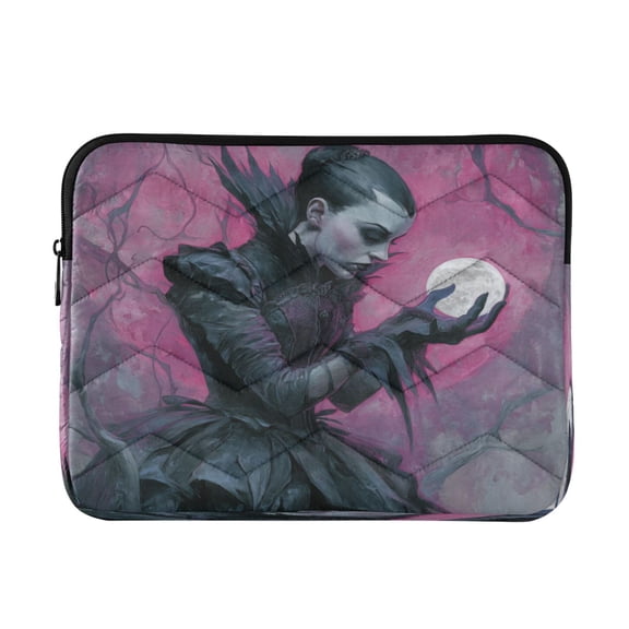 Laptop Bag Briefcases Computer Inner Bags Computer Bags Laptop Sleeves Work Travel School Bag16inch Gothic Vampire Queen