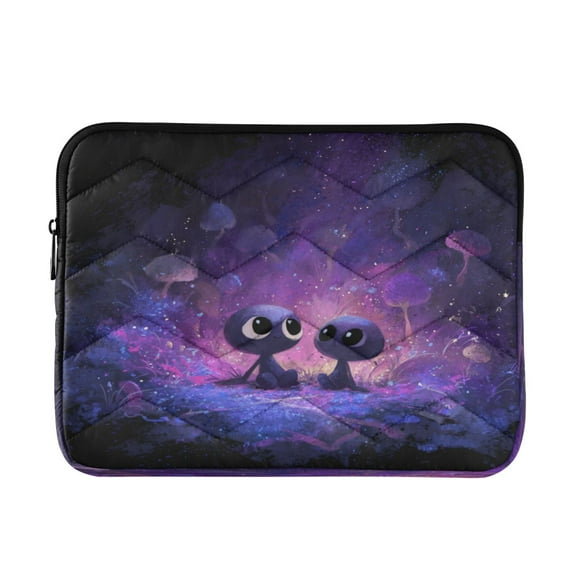 Laptop Bag Briefcases Computer Inner Bags Computer Bags Laptop Sleeves Work Travel School Bag16inch Purple Alien