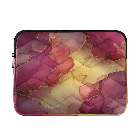 Laptop Bag Briefcases Computer Inner Bags Computer Bags Laptop Sleeves Work Travel School Bag16inch Red Marble Pattern