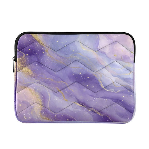 Laptop Bag Briefcases Computer Inner Bags Computer Bags Laptop Sleeves Work Travel School Bag16inch Soft Purple Marble Vortex