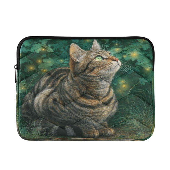 Laptop Bag Briefcases Computer Inner Bags Computer Bags Laptop Sleeves Work Travel School Bag16inch Tabby Cat