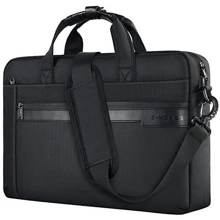 Laptop Bag, Laptop Case 15.6 Inch, Large Multi-function Briefcase 15 For  Men Women, Z-MGKISS Shoulder Messenger Computer Bag with Organizer Pocket