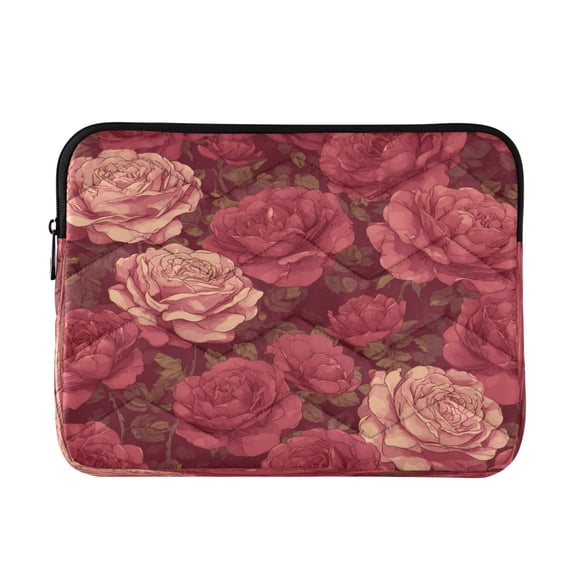 Laptop Bag Inner Case 13.4x10.2In Laptop Case Is Suitable For 13-14In Laptop For Work Travel Outdoors Beautifui Rose Red