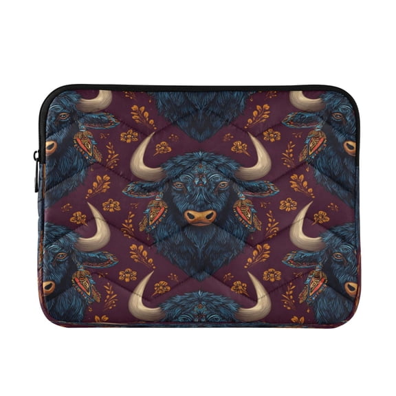 Laptop Bag Inner Case 13.4x10.2In Laptop Case Is Suitable For 13-14In Laptop For Work Travel Outdoors Beautiful Cow Seamless