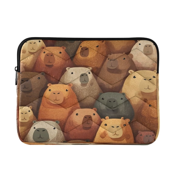 Laptop Bag Inner Case 13.4x10.2In Laptop Case Is Suitable For 13-14In Laptop For Work Travel Outdoors Capibara Seamless