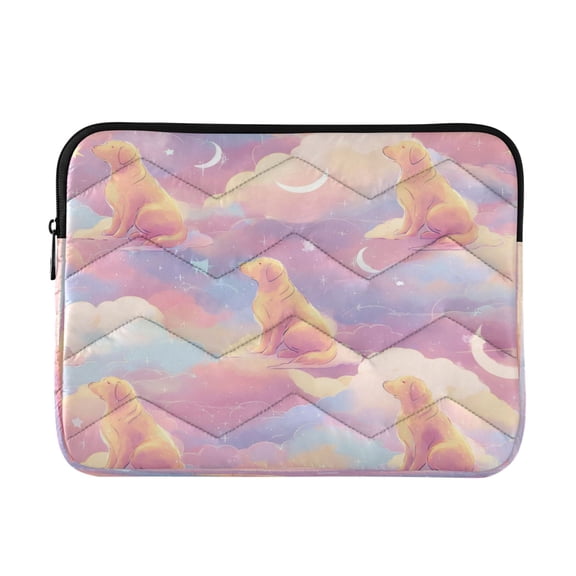 Laptop Bag Inner Case 13.4x10.2In Laptop Case Is Suitable For 13-14In Laptop For Work Travel Outdoors Pink Dog