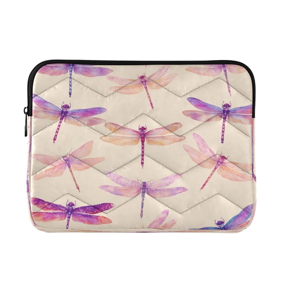 Laptop Bag Inner Case 13.4x10.2In Laptop Case Is Suitable For 13-14In Laptop For Work Travel Outdoors Purple Dragonfly
