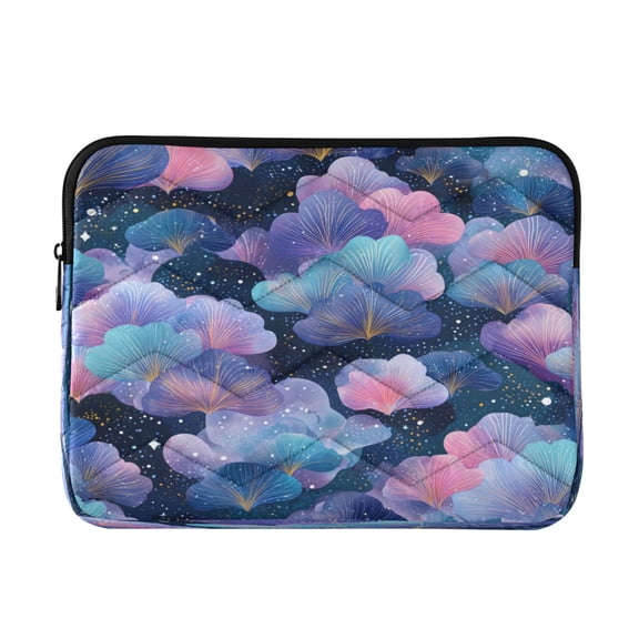Laptop Bag Inner Case 13.4x10.2In Laptop Case Is Suitable For 13-14In Laptop For Work Travel Outdoors Purple Leaves