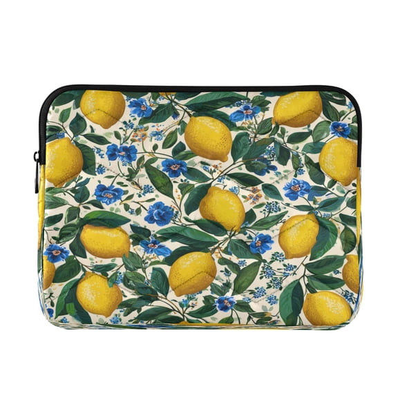 Laptop Bag Inner Case 13.4x10.2In Laptop Case Is Suitable For 13-14In Laptop For Work Travel Outdoors Yellow Lemon Cute